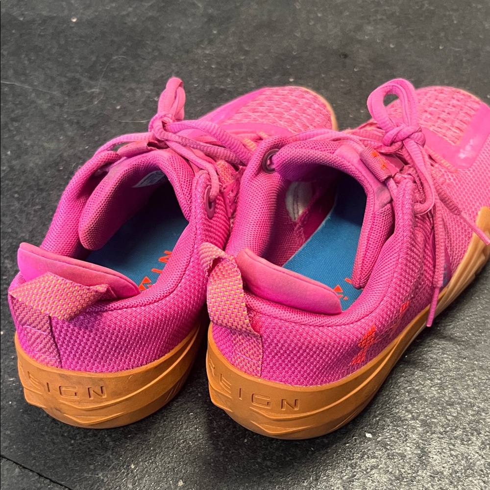 Under Armour Pink and Orange Athletic Shoes